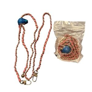 Long chain for bag and is adjustable